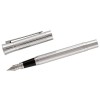 Engraved Silver Plated Patterned Ink Pen