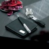Personalised Gift Set with Leather Wallet, Pen & Keyring