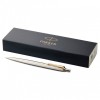 Parker Jotter Ballpoint in Steel with Gold Trim