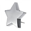 Engraved Silver Plated Star Paperweight