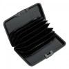 Black Aluminum Card Wallet with RFID Protection