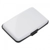 White Aluminum Card Wallet with RFID Protection
