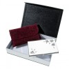 Business Cards Case with Flower Design Lid