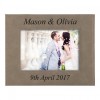 Personalised Leatherette 8x10in Photo Frame