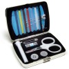 Engraved Silver Plated Travel Sewing Kit