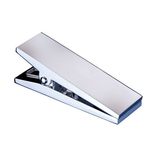 Engraved Silver Plated Document Clip (Large)