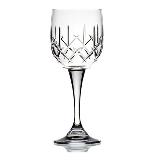 Engraved Crystal Wine Goblet in Presentation Box