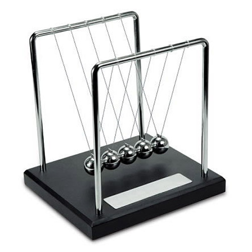 Engraved Promotional Newton's Cradle Toy