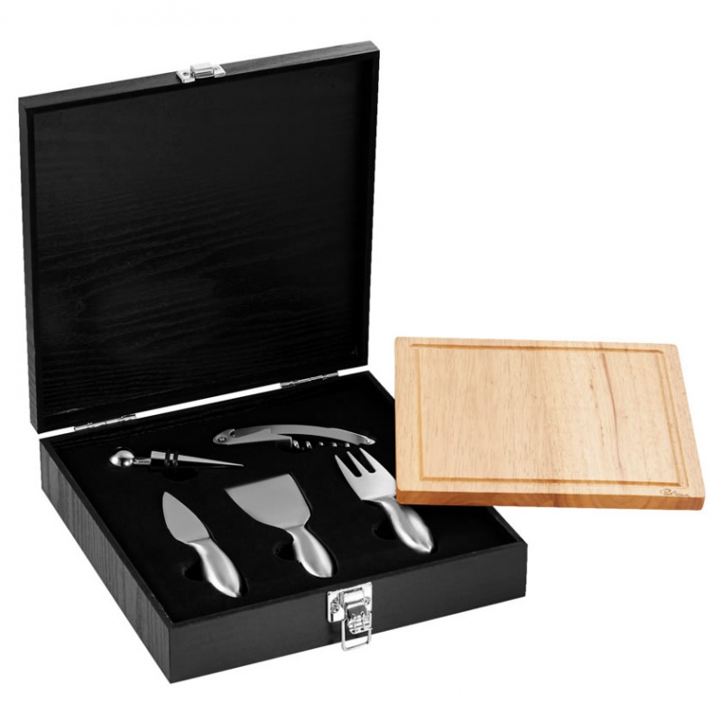 Wine & Cheese 6 Piece Boxed Gift Set