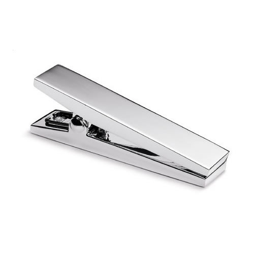 Engraved Silver Plated Document Clip (Medium)