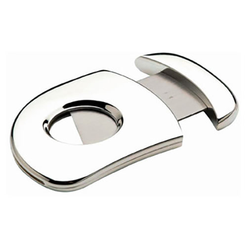 Engraved Silver Plated Cigar Cutter