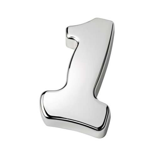 Engraved Silver Plated Number One Paperweight Business Gifts Express