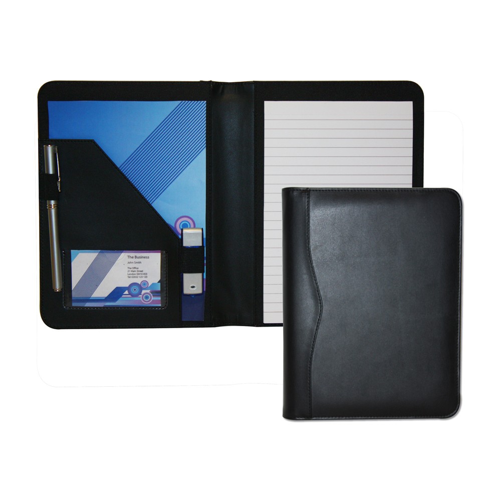 Houghton PU Leather A5 Conference Pad Holder